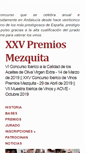 Mobile Screenshot of premiosmezquita.com