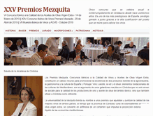 Tablet Screenshot of premiosmezquita.com